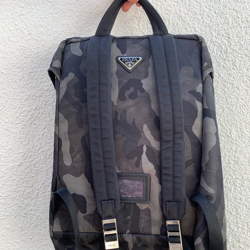 Camo Prada Backpack